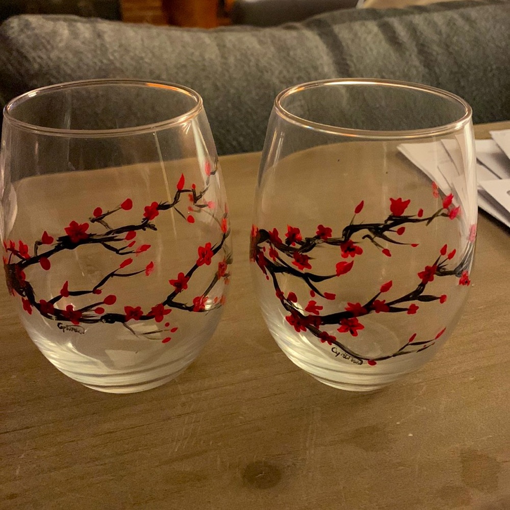 Wine glasses